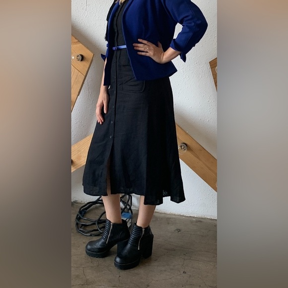 BCBG Black CottageCore Dress - Picture 12 of 12